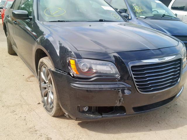 2C3CCAGG8EH384288 - 2014 CHRYSLER 300 S BLACK photo 9