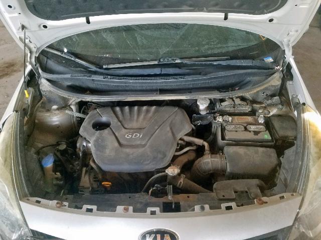 KNADM4A36F6504772 - 2015 KIA RIO LX SILVER photo 7