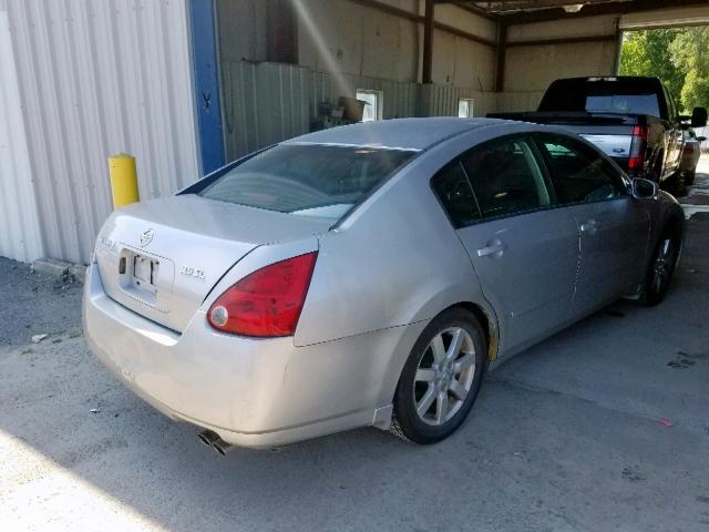 1N4BA41E04C825909 - 2004 NISSAN MAXIMA SE GRAY photo 4