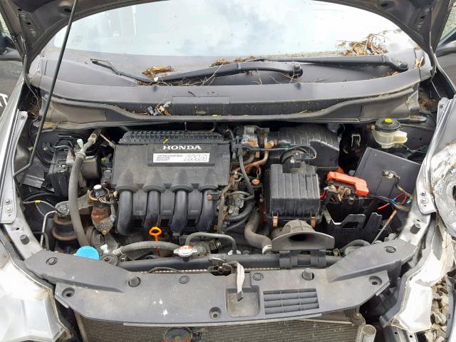 JHMZE2H55AS004859 - 2010 HONDA INSIGHT LX SILVER photo 7