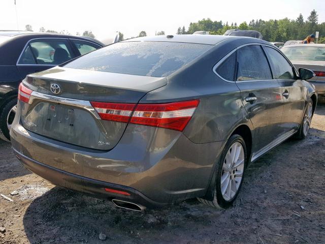 4T1BK1EB8DU010661 - 2013 TOYOTA AVALON BAS GREEN photo 4