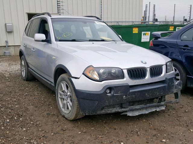 WBXPA73485WC45870 - 2005 BMW X3 2.5I SILVER photo 1