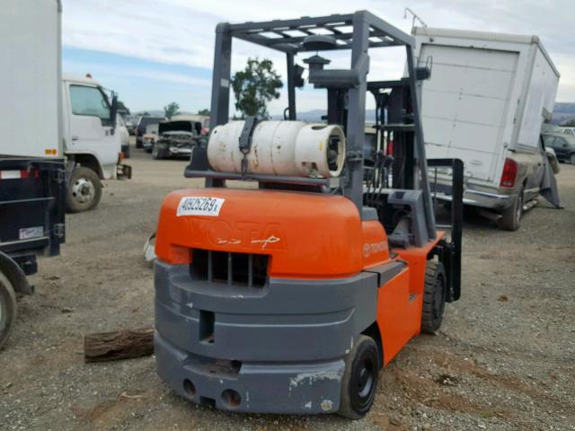 526FGCU35 - 2007 TOYOTA FORKLIFT ORANGE photo 4