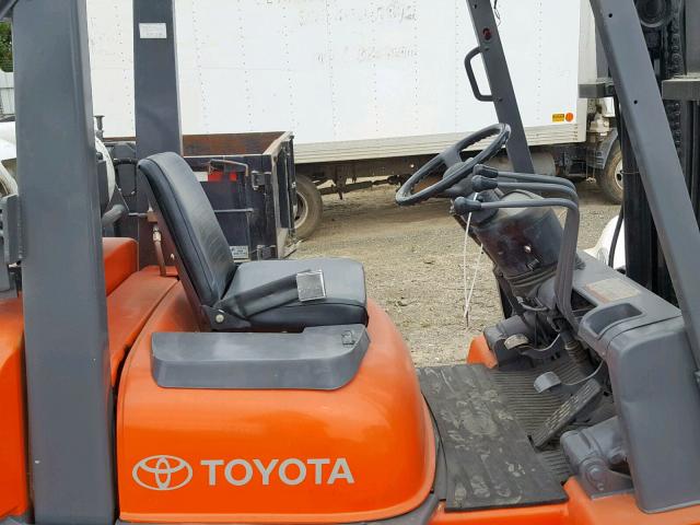 526FGCU35 - 2007 TOYOTA FORKLIFT ORANGE photo 5