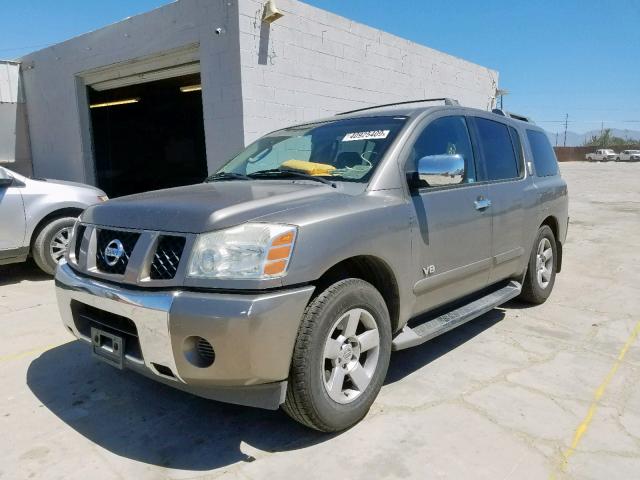 5N1AA08A67N720054 - 2007 NISSAN ARMADA SE CREAM photo 2