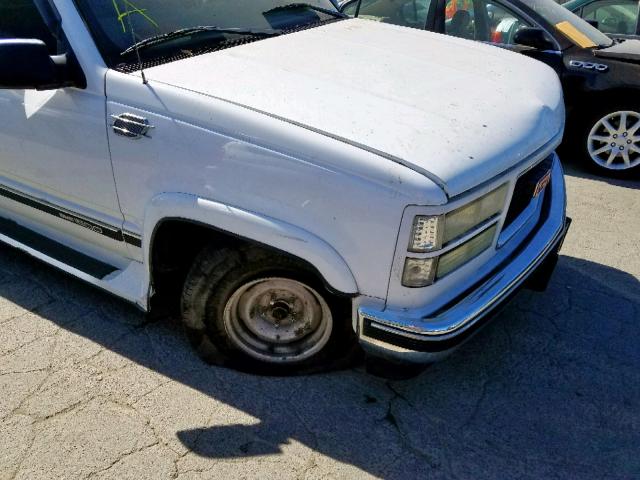 1GTEC19M4WR517119 - 1998 GMC SIERRA C15 WHITE photo 9