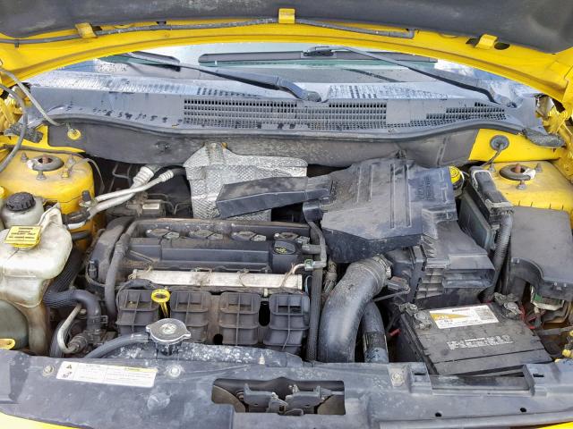 1B3HB48B07D528524 - 2007 DODGE CALIBER SX YELLOW photo 7