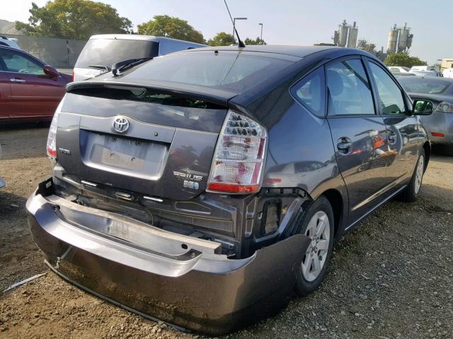 JTDKB20U983451195 - 2008 TOYOTA PRIUS GRAY photo 4