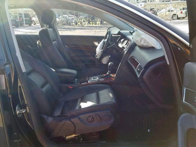 WAUAH74F26N167702 - 2006 AUDI A6 3.2 BLACK photo 5