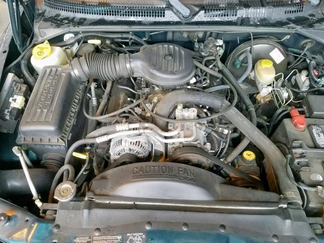 1B7GG22Y0WS597429 - 1998 DODGE DAKOTA GREEN photo 7