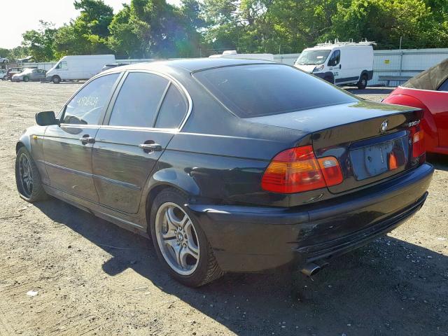 WBAEW534X3PG21533 - 2003 BMW 330 XI BLACK photo 3