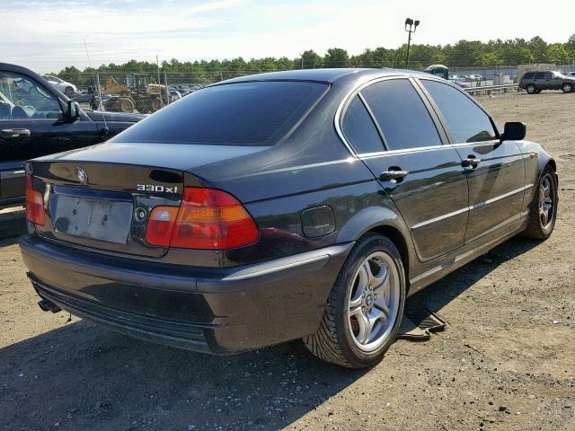 WBAEW534X3PG21533 - 2003 BMW 330 XI BLACK photo 4