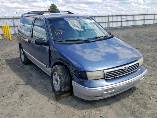 4M2DV1119VDJ61084 - 1997 MERCURY VILLAGER BLUE photo 1