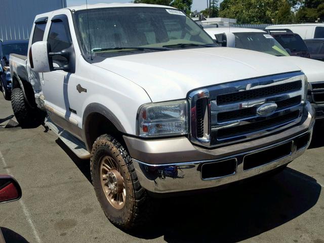 1FTWW31P55EC70258 - 2005 FORD F350 SRW S WHITE photo 1