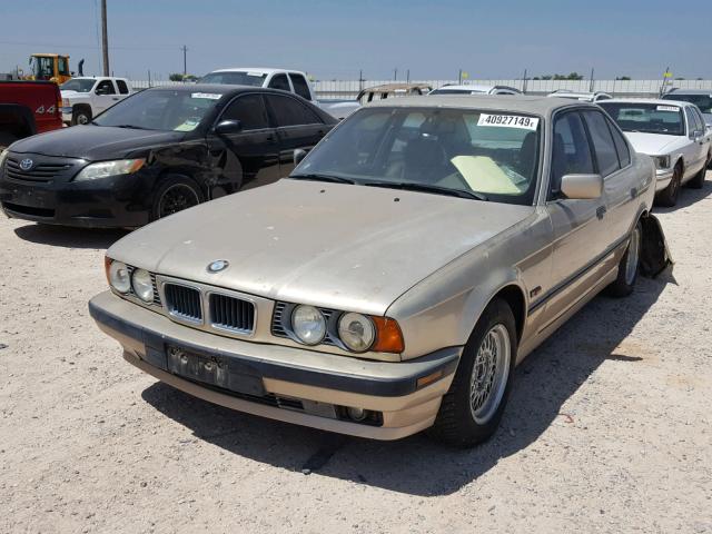 WBAHD6326SGK54004 - 1995 BMW 525 I AUTO GOLD photo 2