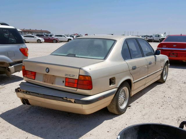 WBAHD6326SGK54004 - 1995 BMW 525 I AUTO GOLD photo 4