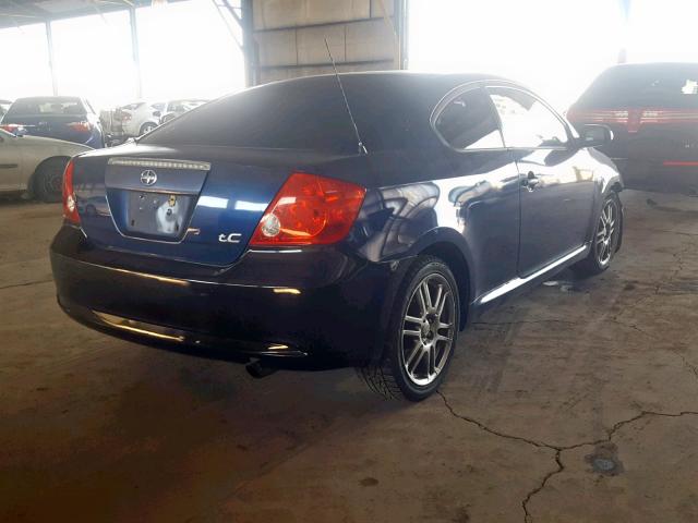 JTKDE177050014685 - 2005 TOYOTA SCION TC 蓝色 照片 4