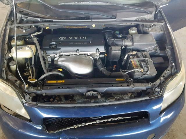JTKDE177050014685 - 2005 TOYOTA SCION TC 蓝色 照片 7