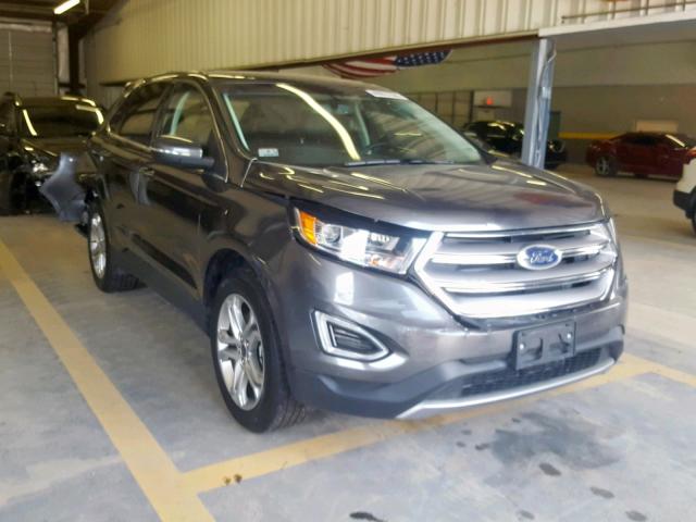 2FMPK4K84JBC14150 - 2018 FORD EDGE TITAN BLACK photo 1