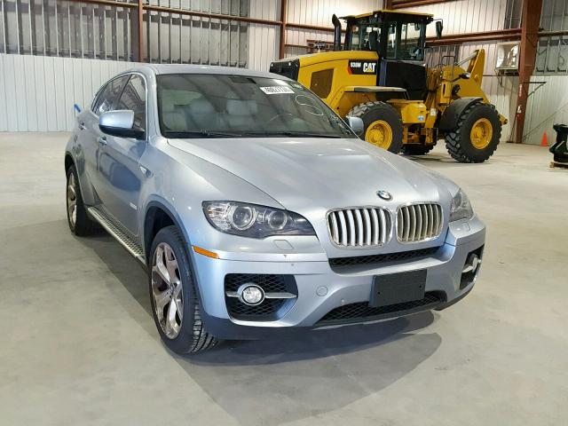 5UXFH0C59BLC66498 - 2011 BMW X6 HYBRID BLUE photo 1