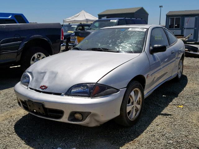 1G1JF12T217160107 - 2001 CHEVROLET CAVALIER Z SILVER photo 2