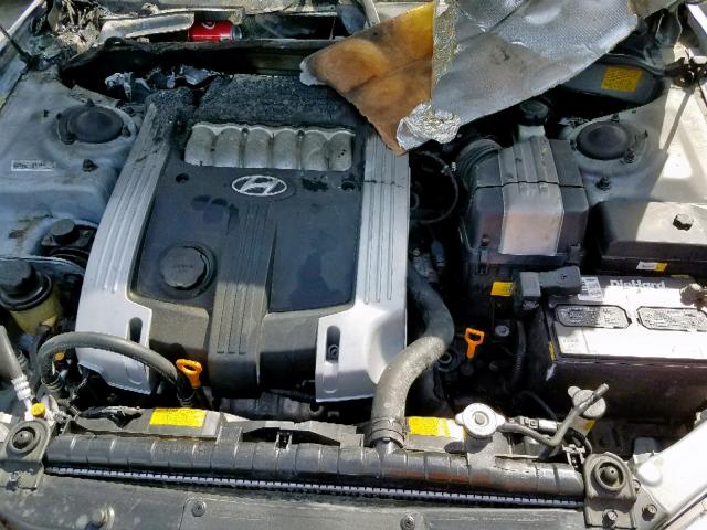 KMHFU45E74A360582 - 2004 HYUNDAI XG 350 SILVER photo 7