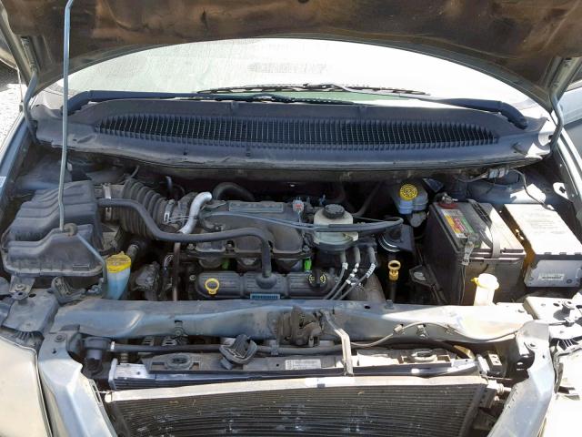 2A4GP44R66R873156 - 2006 CHRYSLER TOWN & COU BLUE photo 7