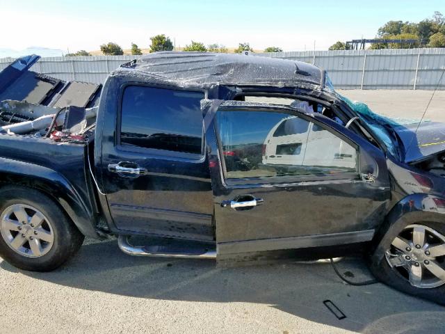 1GTJSCDE2A8144996 - 2010 GMC CANYON SLE BLACK photo 9