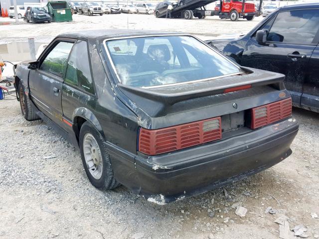 1FABP42E0JF140333 - 1988 FORD MUSTANG GT BLACK photo 3