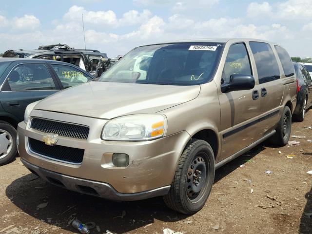 1GNDV23L16D116014 - 2006 CHEVROLET UPLANDER L 金色 照片 2