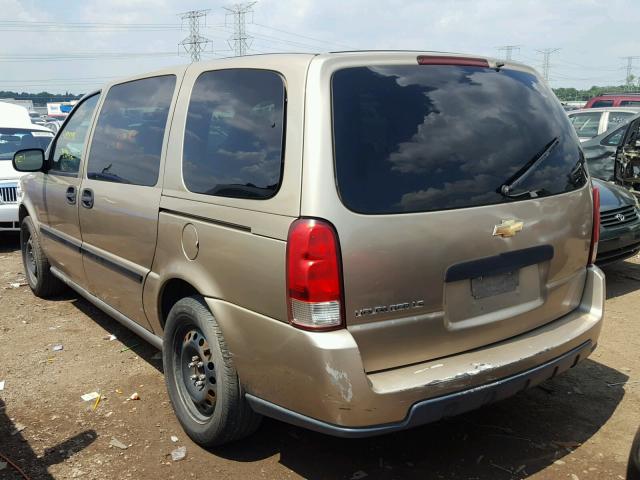 1GNDV23L16D116014 - 2006 CHEVROLET UPLANDER L 金色 照片 3