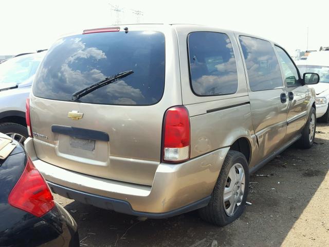 1GNDV23L16D116014 - 2006 CHEVROLET UPLANDER L 金色 照片 4