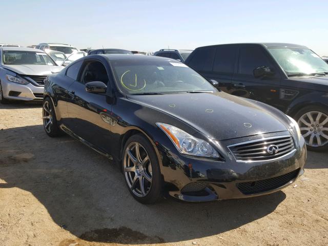 JNKCV64EX8M105607 - 2008 INFINITI G37 BASE BLACK photo 1