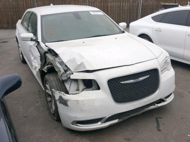 2C3CCAAGXGH206846 - 2016 CHRYSLER 300 LIMITE WHITE photo 1