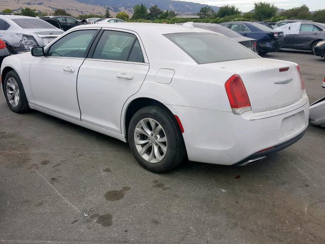 2C3CCAAGXGH206846 - 2016 CHRYSLER 300 LIMITE WHITE photo 3