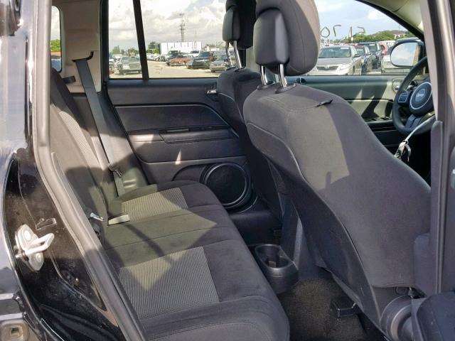 1C4NJCBB5GD506459 - 2016 JEEP COMPASS SP შავი ფოტო 6