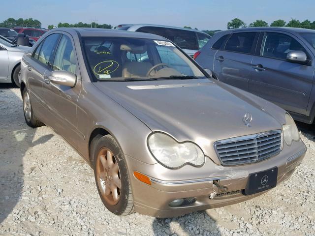 WDBRF61J44E018539 - 2004 MERCEDES-BENZ C 240 GOLD photo 1