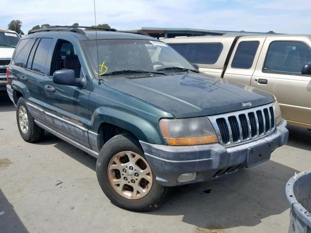 1J4GW48N7YC377773 - 2000 JEEP GRAND CHER GREEN photo 1