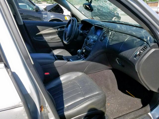 JNKAJ09E88M302400 - 2008 INFINITI EX35 BASE SILVER photo 5