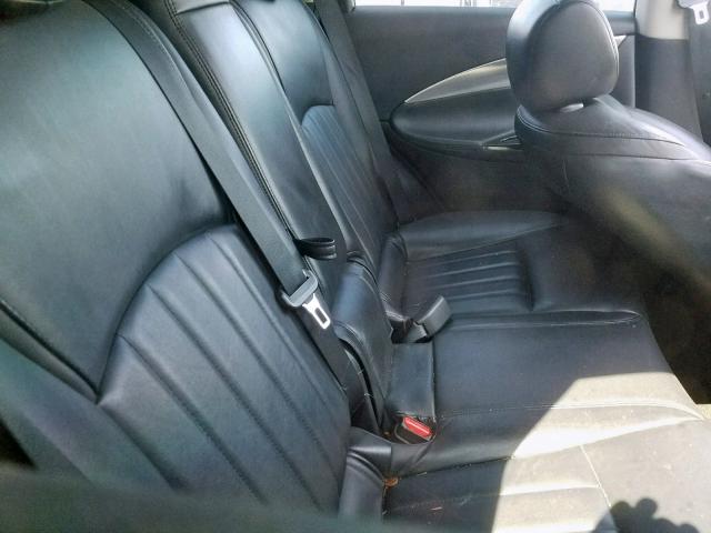 JNKAJ09E88M302400 - 2008 INFINITI EX35 BASE SILVER photo 6