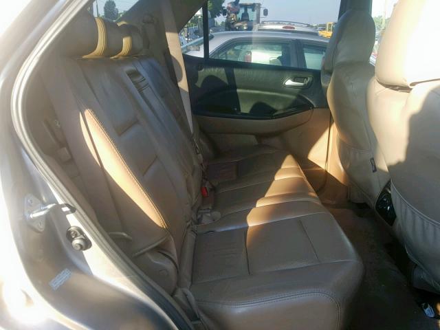 2HNYD18616H531583 - 2006 ACURA MDX TOURIN GOLD photo 6