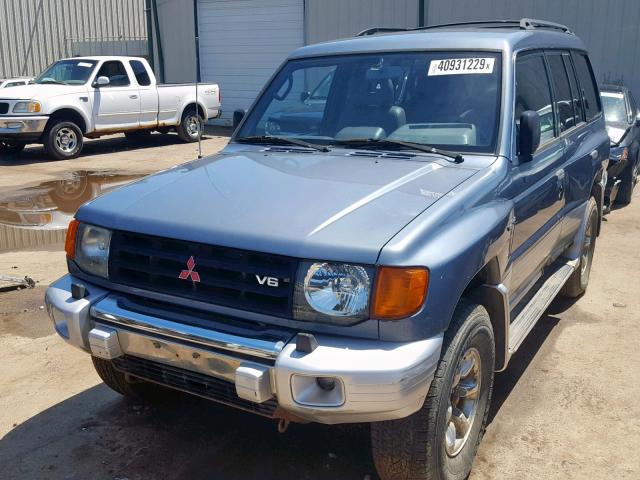 JA4MR51R5XJ003332 - 1999 MITSUBISHI MONTERO GRAY photo 2