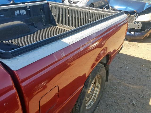 1FTYR10C1YTB29934 - 2000 FORD RANGER RED photo 9