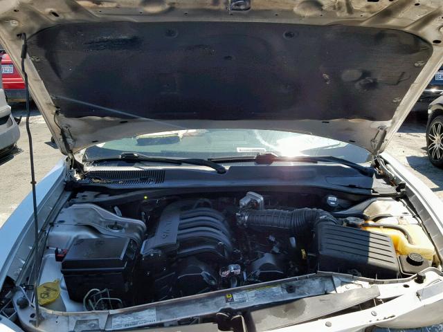 2B3KA43R68H183890 - 2008 DODGE CHARGER SILVER photo 7