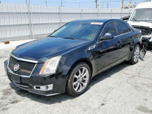 1G6DV57V680175370 - 2008 CADILLAC CTS HI FEA BLACK photo 2