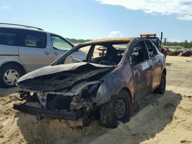 3N1AB61E27L638701 - 2007 NISSAN SENTRA 2.0 BURGUNDY photo 2