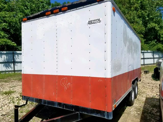 1WC200G26H1037511 - 1987 WELLS CARGO TRAILER WHITE photo 2