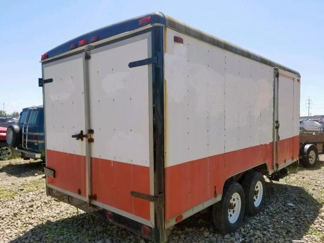 1WC200G26H1037511 - 1987 WELLS CARGO TRAILER WHITE photo 4