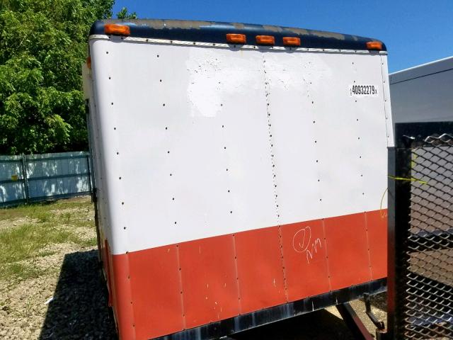 1WC200G26H1037511 - 1987 WELLS CARGO TRAILER WHITE photo 5