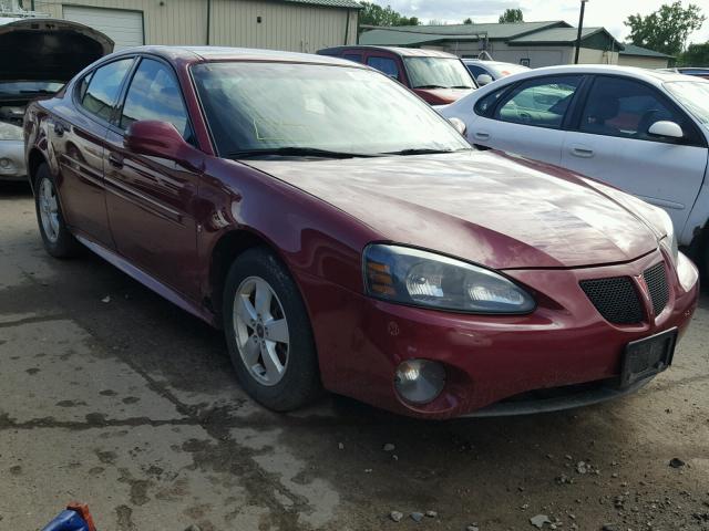 2G2WP552861176390 - 2006 PONTIAC GRAND PRIX RED photo 1